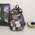 Ins Style Casual Backpack Portable All-Match Schoolbag Student Schoolbag Colorblocking Backpack Wholesale T988