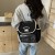 Student Minimalist Schoolbag Large Capacity Simple Backpack Korean Casual All-Matching Backpack Wholesale 6186