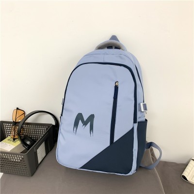 Backpack Casual Versatile Large Capacity Student Schoolbag Simple Commuter Computer Backpack Wholesale B2710