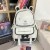 Korean Ins Large Capacity Backpack Student Schoolbag Cute Wild Girl's Backpack Wholesale 7171