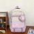 Backpack Simple Large Capacity Student Schoolbag New Casual All-Matching Backpack Travel Bag Wholesale 9921