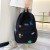 High-Grade Large Capacity Backpack Simple Pure Color All-Matching Backpack Student Schoolbag Wholesale K7118-2