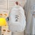 Korean Style Cute Preppy Style rge Capacity Student Schoolbag Simple All-Match Bapa Wholesale 912
