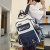 New Schoolbag College Style Student Bapa Korean Ins Trend Couple Bapa Wholesale 7630