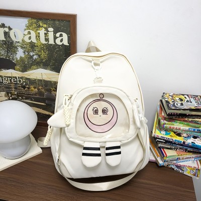 Schoolbag Student rge Capacity Simple Cute Wild Bapa Good-looking Bapa Wholesale 710