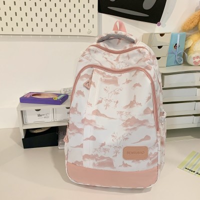 Schoolbag Student Female Ins Style Travel Bapa Casual Simple rge Capacity Travel Bag Wholesale 2071