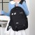 Korean Style Student Schoolbag Casual rge Capacity Spine Protection Portable All-Match Bapa Wholesale 7351