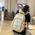 New Korean Style Simple Student Schoolbag rge Capacity Versatile College Style Bapa Wholesale 8120