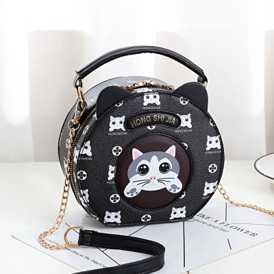 New Style Fashion bags  Pouches Chain Crossbody Bag Small round Bag One Piece Dropshipping