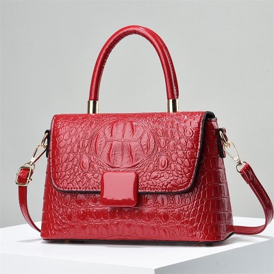 Factory New Crocodile Pattern Trendy Women Bags Fashion bags Fashion Handbag Messenger Bag One Piece Dropshipping