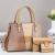 Fashion bags Three-Piece Set Mix Pack Fashion Handbag Wallet Card Holder Trendy Women Bags Factory