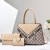 Fashion bags Women bags New Three-Piece Set Fashion Handbag Wallet Mix Pack Factory Cross Border