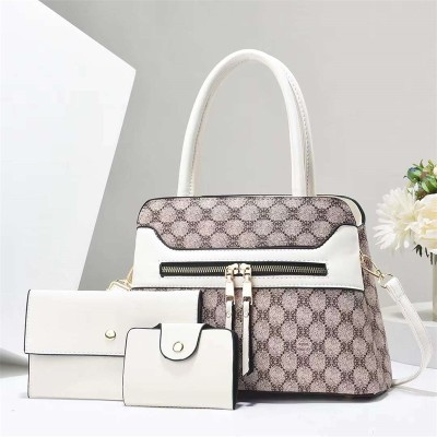 Factory New Three-Piece Set Mix Pack Fashion Handbag Wallet Card Holder Trendy Women Bags