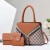 Fashion bags Women bags New Three-Piece Set Fashion Handbag Wallet Mix Pack Factory Cross Border