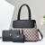 Factory Fashion bags New Three-Piece Set Mix Pack Fashion Handbag Fashion Shoulder Bag Trendy Women Bags