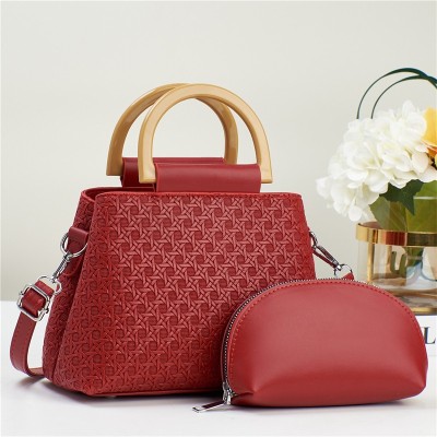 Factory Trend Fashion bags Women Bag Wholesale Fashion Handbag Combination Bag Wallet One-Piece Delivery