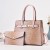 Factory Wholesale New Combination Bag Crocodile Pattern Fashion Handbag Wallet  Fashion Women Bag