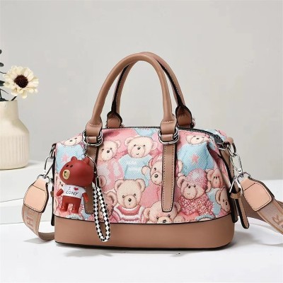 Factory New Color Block Fashion bags Bucket Bag Fashion Handbag Fashion Messenger Bag Trendy Women Bags Wholesale