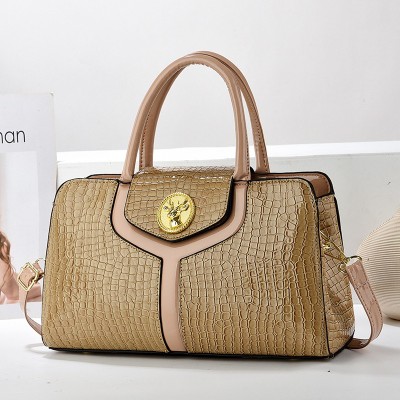 Fashion bags New Trendy Women Bags Crocodile Pattern Tote Bag Fashion Handbag Factory Cross Border