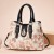 Factory New Flowers Print Trendy Fashion bags Women Bags rge Capacity Fashion Handbag Tote Cross-Border