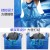 Blue Big Plastic Bag New Material Thickened Convenient Bag Clothing Packaging Moving Buggy Bag Wholesale Tote Bag
