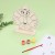 New Christmas Wood Piece Pendants Christmas Wooden Ornaments Family Party Festival DIY Hand-Painted Ornaments