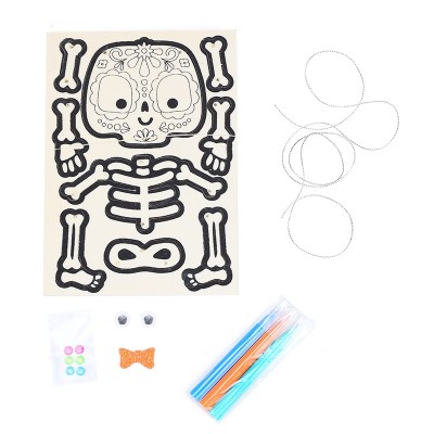 Halloween Skeleton Hanging Decorations Diy Wooden String Coloring Ghost Festival Handmade Creative Export Environmental Protection Toys