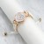 Cross-Border Fashion Women's Watch Versatile New Color Chain Woven Bracelet Bracelet Quartz Watch Wholesale