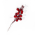 Christmas Red Fruit Fork Christmas Tree Decoration Christmas Accessories Handmade Berry Fork Foam Particles