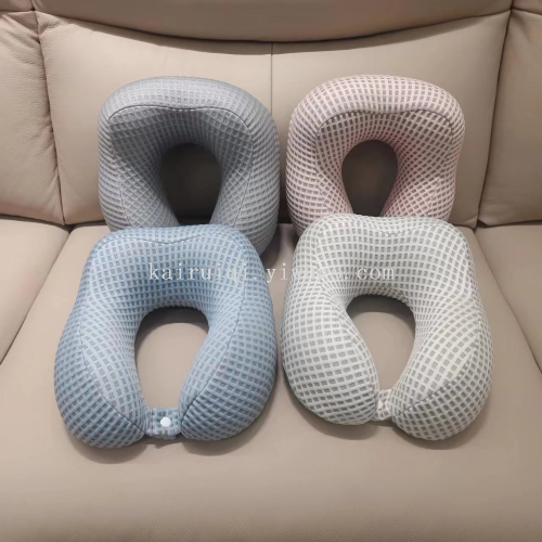 U型枕记忆棉华肤格冰感凉感面料护脖子颈枕厂家直销批发热销