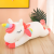 Pony Plush Toy Soft Elastic Animal Throw Pillow Plush Doll Sofa Cushion Office Seating Dolphin Cushion