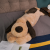 Cartoon Lying Dog Plush Toy Children's Cartoon Cotton-Filled Cartoon Toy Play House Dog Doll Children's Hair