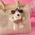 Girls' Cartoon Animal Plush Pendant Toy Children's Cartoon Cotton-Filled Cartoon Play House Plush Doll Children