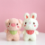 Cute Bear Pendant Plush Toy Wedding Throws Crane Machines Baby Doll Wholesale Bag Ornaments Key Pendants