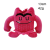New Product My Little Emotional Monster the Color Monster Children's Plush Doll Toy Cartoon Doll