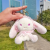 Lolita Rabbit Plush Doll Keychain Pendant Bag Pendant Girls Birthday Gifts Car Key Pendant