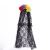 Halloween Artificial Rose Hair Accessories Black Lace Veil Head Buckle Halloween Party Skull Headwear Wholesale