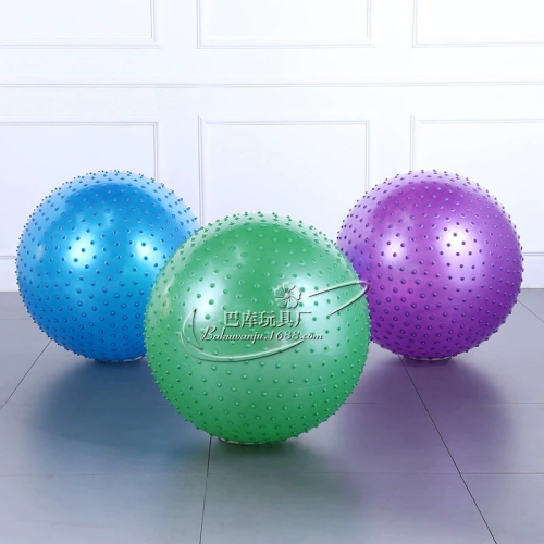 厂家直发75公分瑜伽球按摩球休闲运动充气玩具健身球加厚弹力大球