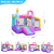 Factory Direct Sales Children's Inflatable Castle Indoor and Outdoor Small Trampoline Jumping Bed Naughty Castle Household Donut Jumping Bed
