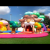 Factory Direct Sales Large Inflatable Toy Inflatable Castle Inflatable Slide Land Entrance Naughty Castle Jumping Mat Trampoline