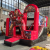 Yiwu Factory Direct Sales Inflatable Toy Iron Man Jumping Bed Inflatable Entertainment Equipment Inflatable Castle Kids' Slide