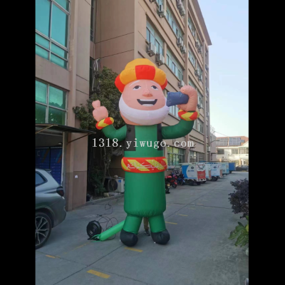 Foster Inflatable Model Factory Direct Sales Inflatable Toy Inflatable Arch Advertising Arch 4 M Arab Inflatable Elderly