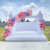 Factory Direct Sales Inflatable Castle Naughty Castle Western Wedding Photo Props Background Swing Inflatable Model Jumping Jack Bed