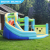 Factory Direct Sales Outdoor Trampoline Inflatable Castle Children's Jumping Jack Bed Naughty Castle Water-Spraying Slide Playground Toys