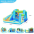 Factory Direct Sales Outdoor Trampoline Inflatable Castle Children's Jumping Jack Bed Naughty Castle Water-Spraying Slide Playground Toys