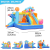 Factory Direct Sales Children's Castle Small Household Castle Children's Inflatable Castle Inflatable Slide Combination Indoor Castle