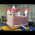 Yiwu Factory Direct Sales Inflatable Toy Inflatable Castle Naughty Castle Inflatable Slide Trampoline Wedding Pink Blue White
