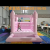 Yiwu Factory Direct Sales Inflatable Toy Inflatable Castle Naughty Castle Inflatable Slide Trampoline Wedding Pink Blue White