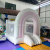 Yiwu Factory Direct Sales Inflatable Toy Inflatable Castle Naughty Castle Inflatable Slide Trampoline Wedding Pink Patty