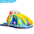 Factory Direct Sales Children's Home Castle Small Inflatable Castle Outdoor Water Spray Double Slide Inflatable Toy Unicorn